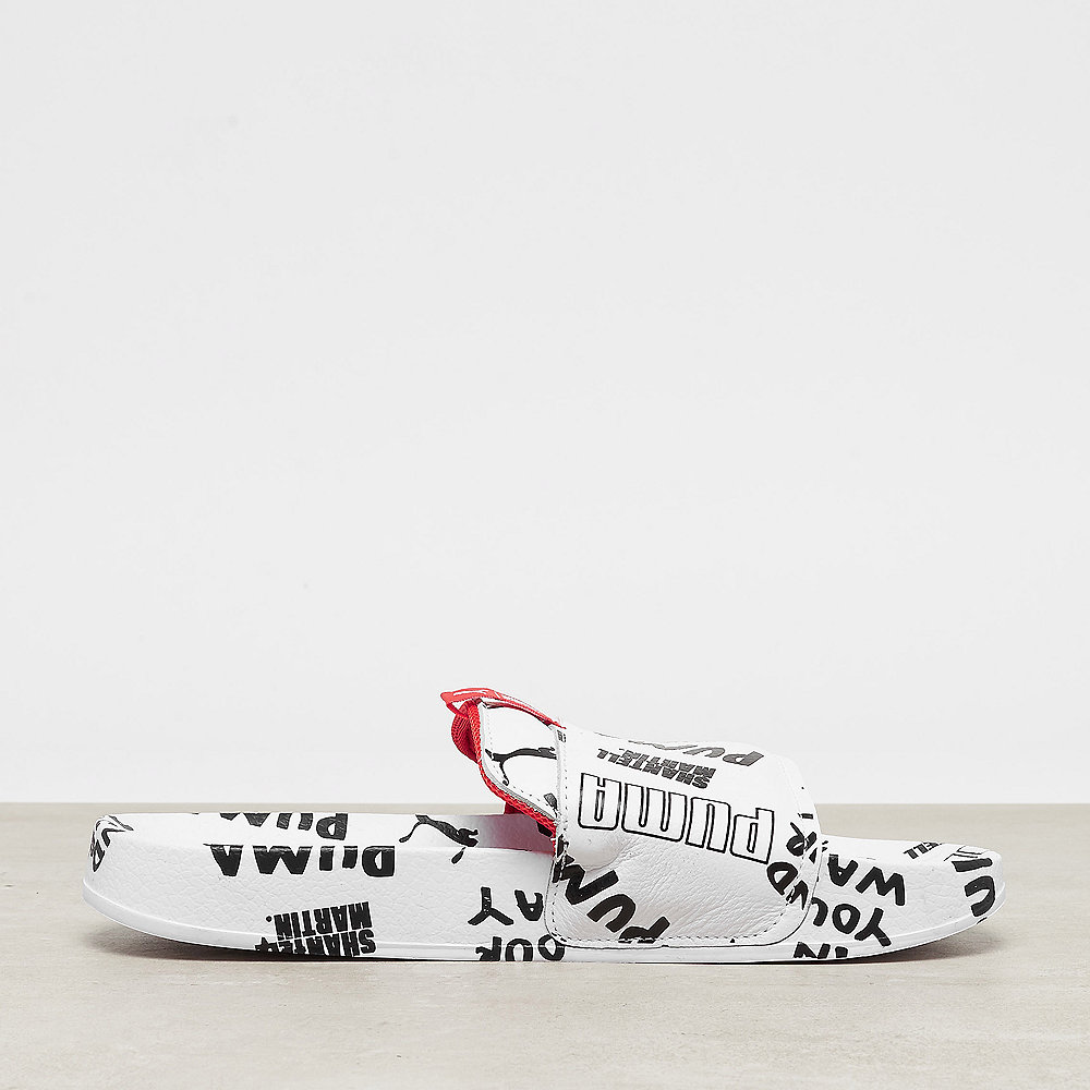Puma Leadcat Graphic SM puma white-puma black-spiced coral