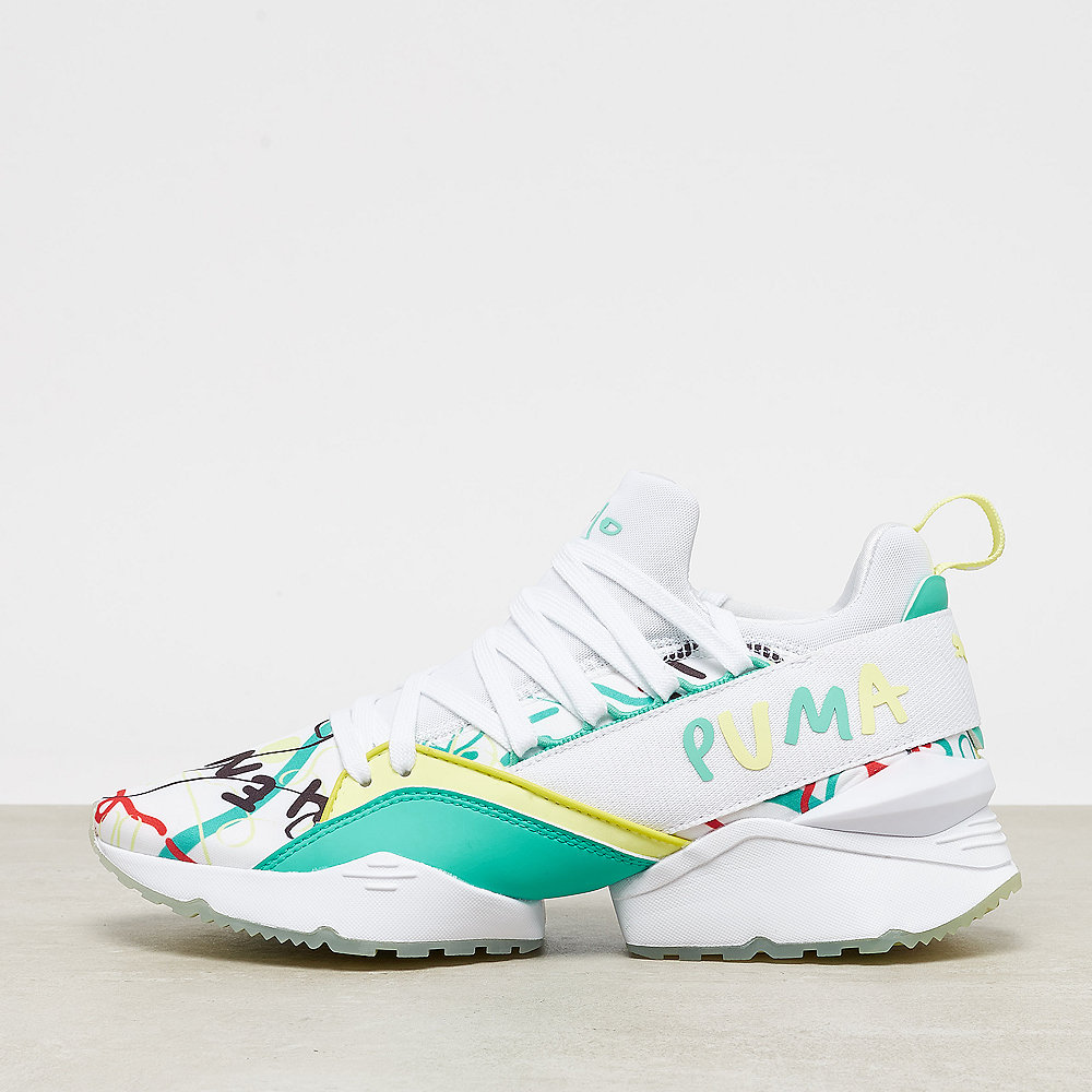 Puma PUMA x Shantell Martin Muse Maia puma white-sunny lime