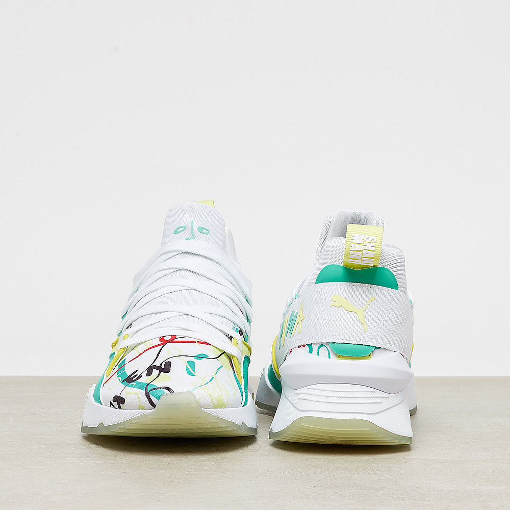 Puma PUMA x Shantell Martin Muse Maia puma white-sunny lime
