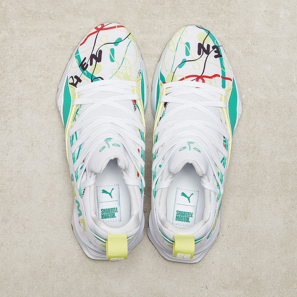 Puma PUMA x Shantell Martin Muse Maia puma white-sunny lime