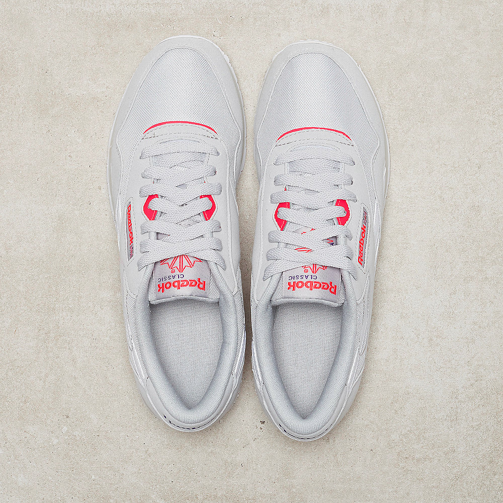 Reebok CL Nylon M TXT retro-skull grey/neon cherry/ultima prple/wht