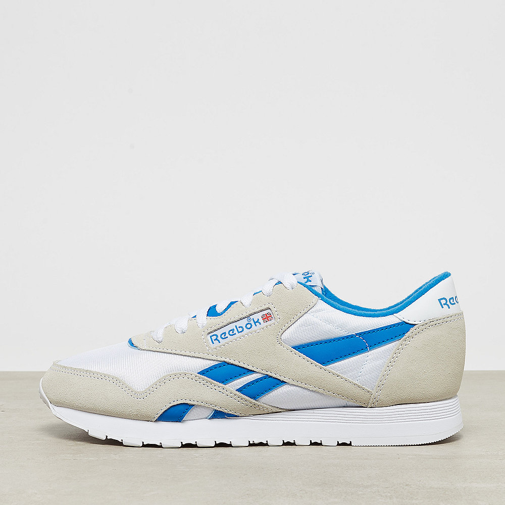 Reebok Classic Leather Nylon archive white/cycle blue
