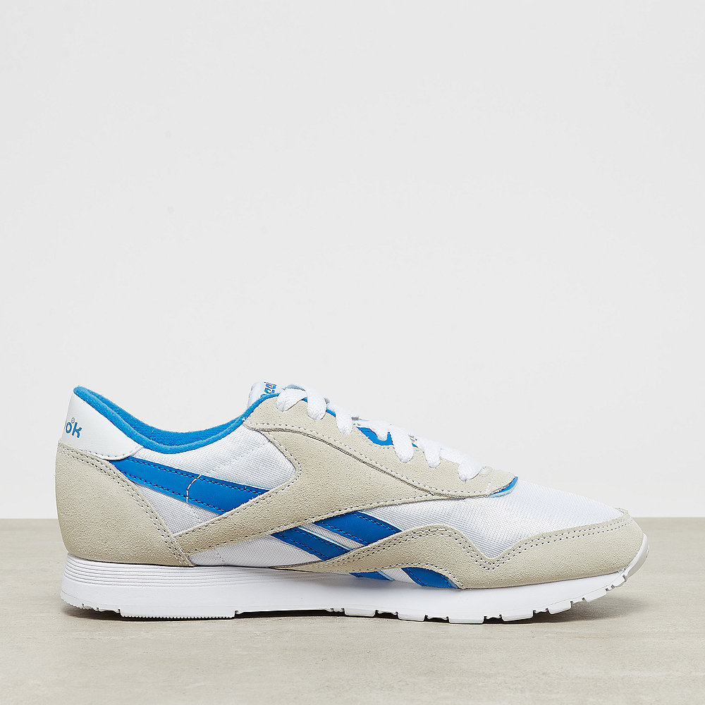 Reebok Classic Leather Nylon archive white/cycle blue