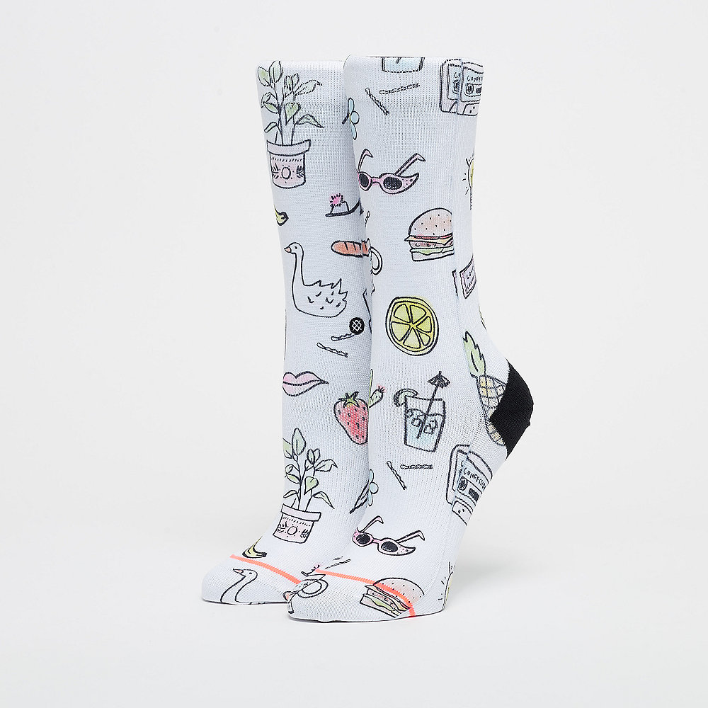 Stance Shopping List Crew sock white