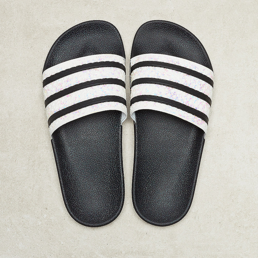adidas Adilette W core black/core black/grey two17