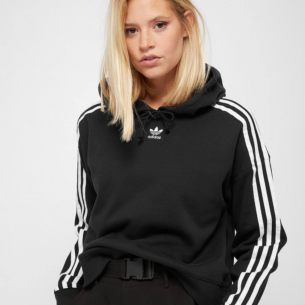 adidas Cropped Hoodie black