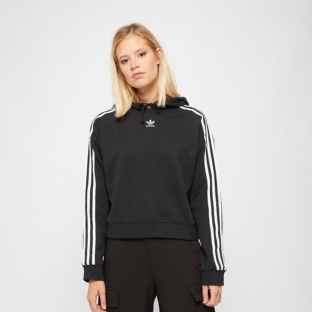 adidas Cropped Hoodie black