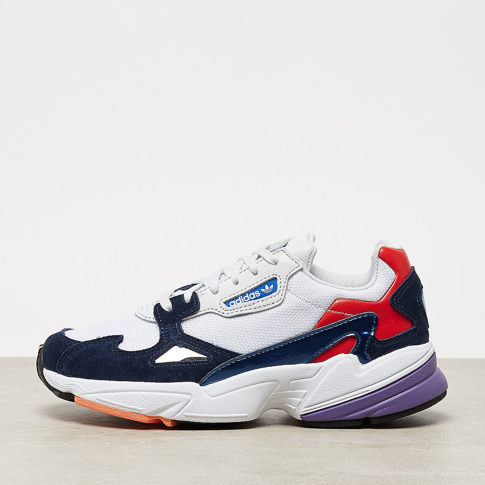 adidas Falcon W white/crystal white/crystal white/collegiate navy