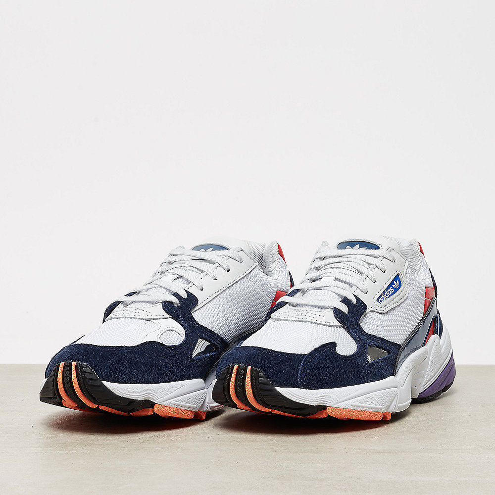 adidas Falcon W white/crystal white/crystal white/collegiate navy