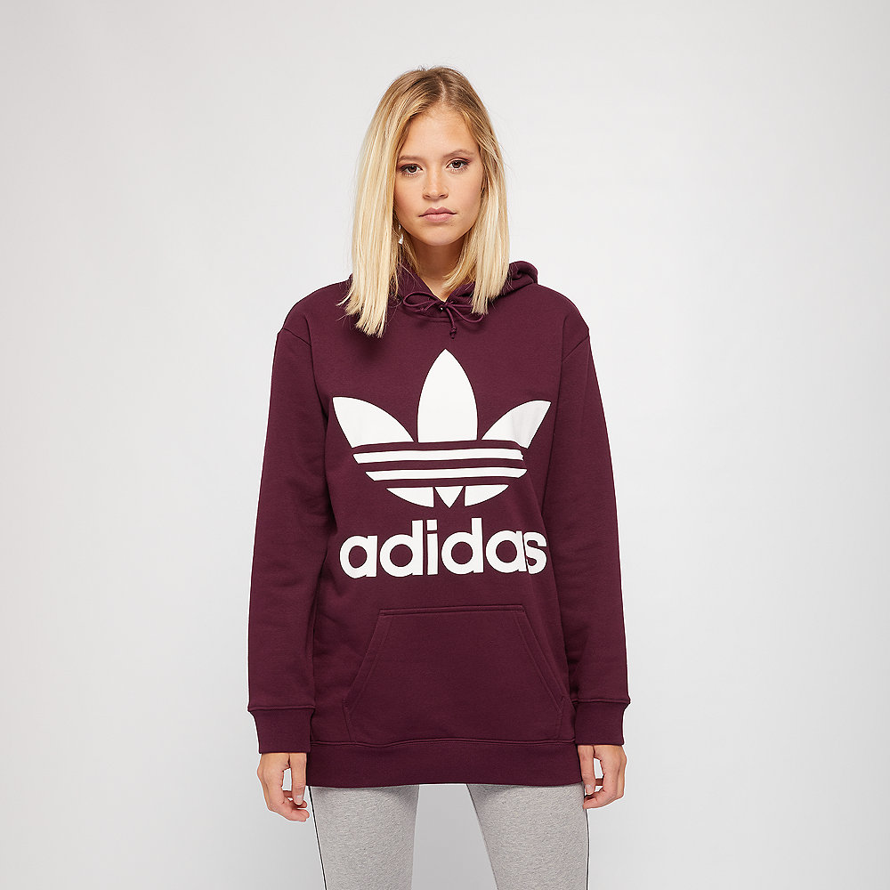 adidas BF TRF Hoodie maroon