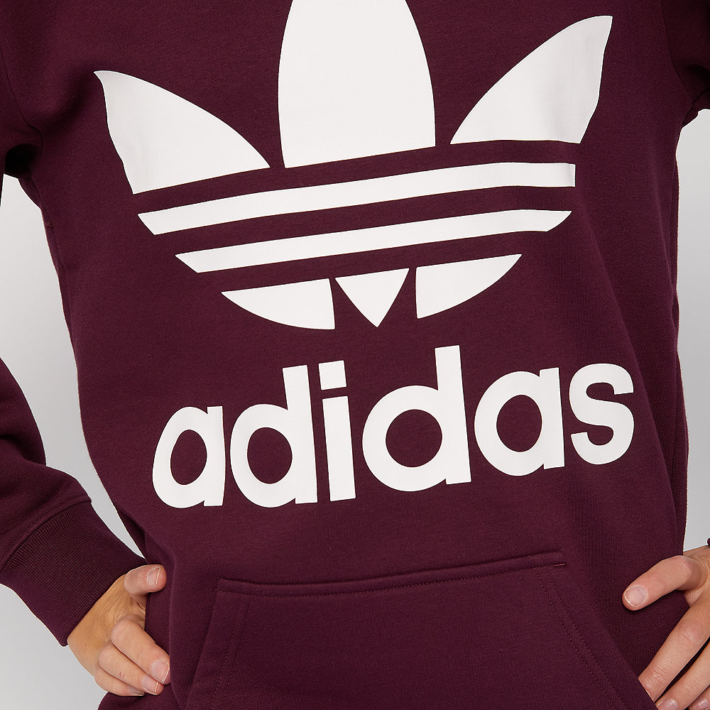 adidas BF TRF Hoodie maroon