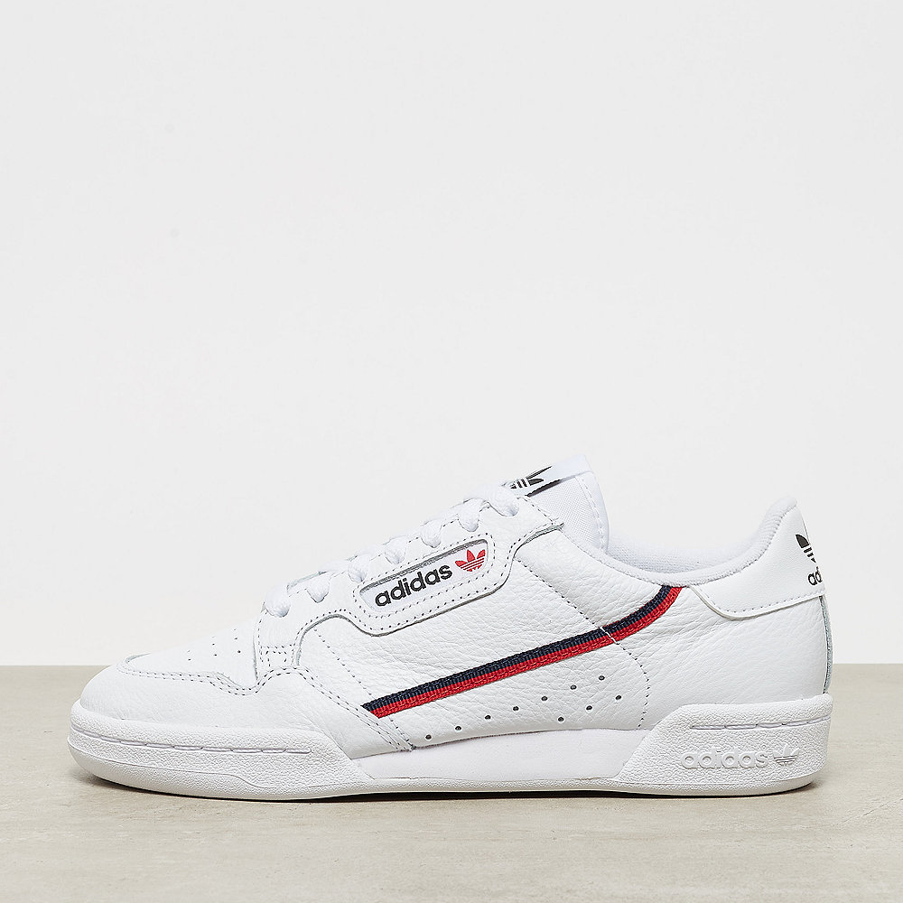 adidas Continental 80 ftwr white/scarlet/collegiate navy