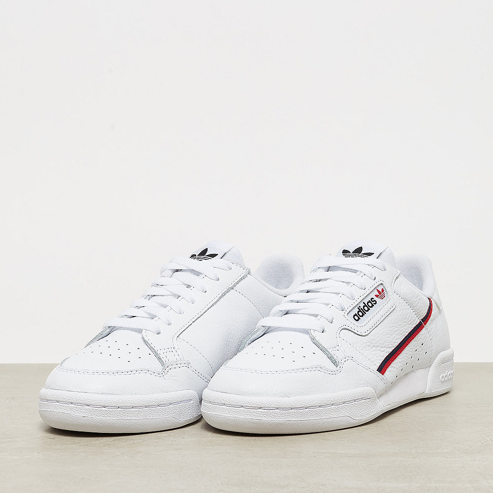 adidas Continental 80 ftwr white/scarlet/collegiate navy
