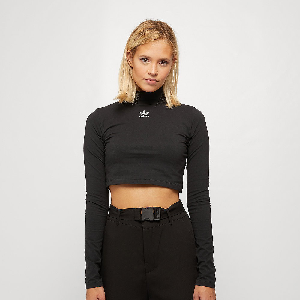 adidas SC Crop Longsleeve Top black