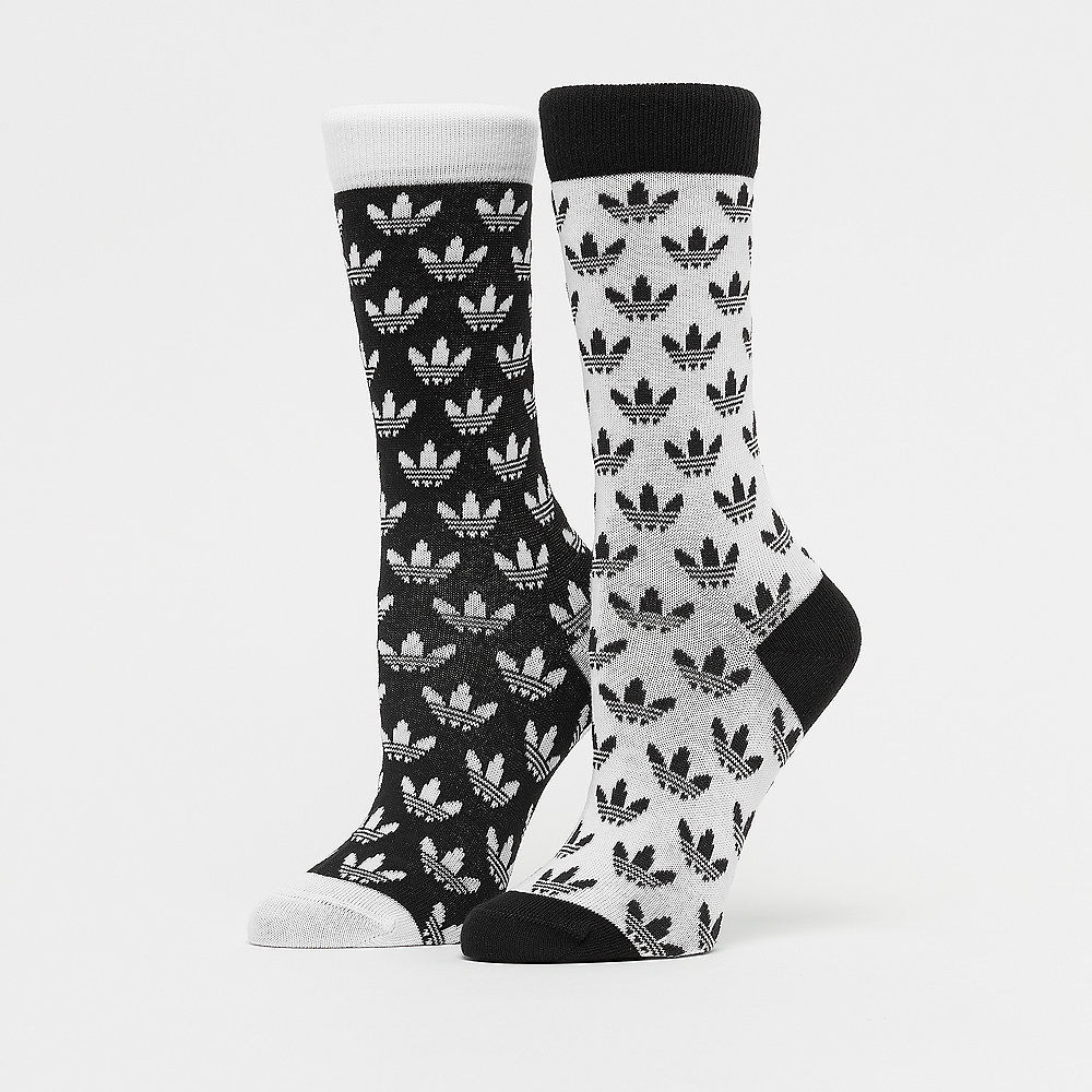 adidas Thin Crew Sock black/white