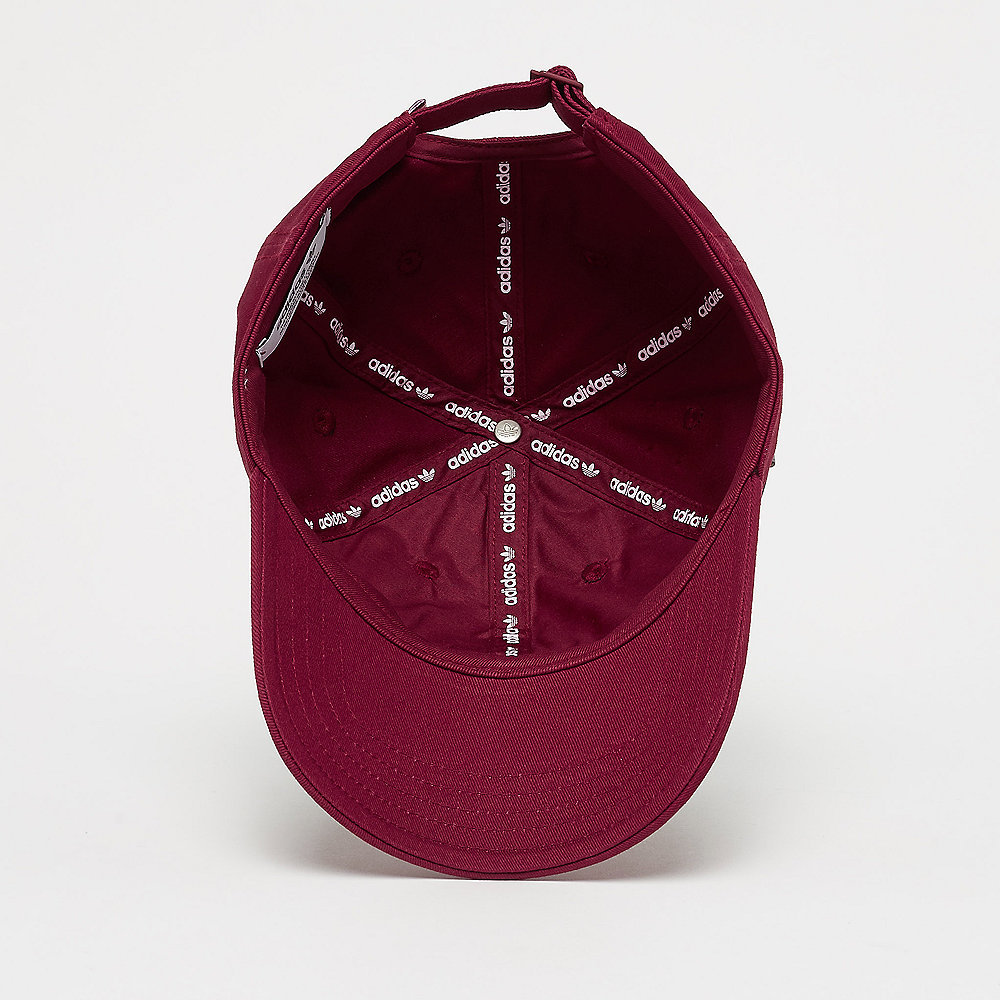 adidas Trefoil Cap collegiate burgundy/white