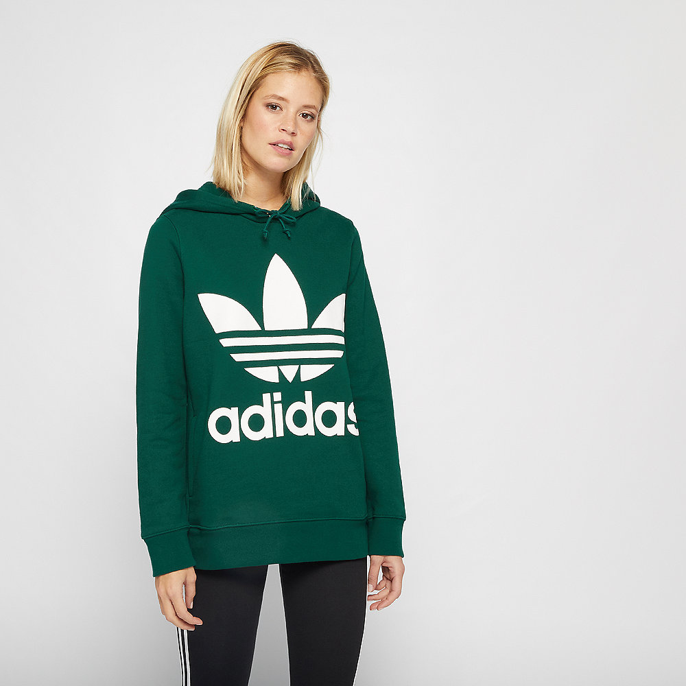 adidas Trefoil Hoodie collegiate green