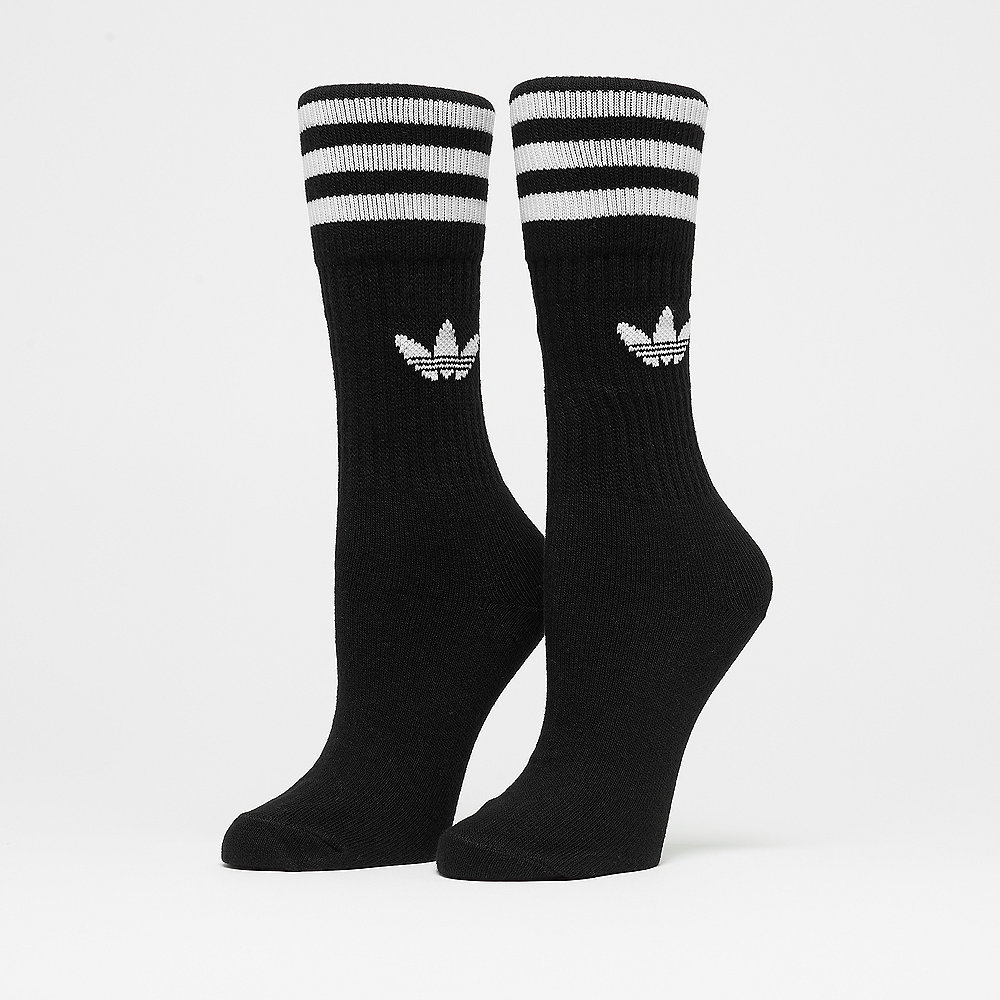 adidas Solid Crew 3PP black/white