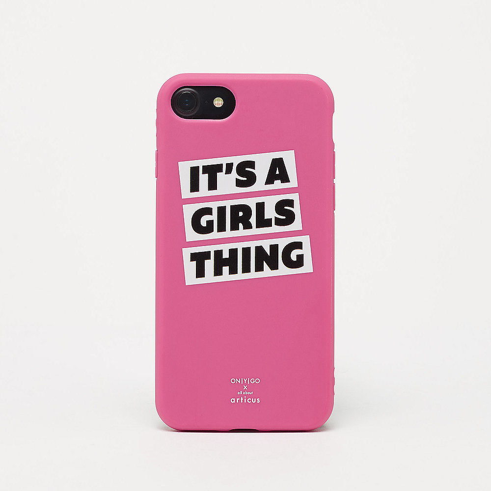allaboutarticus IT'S A GIRLS THING pink iPhone Case