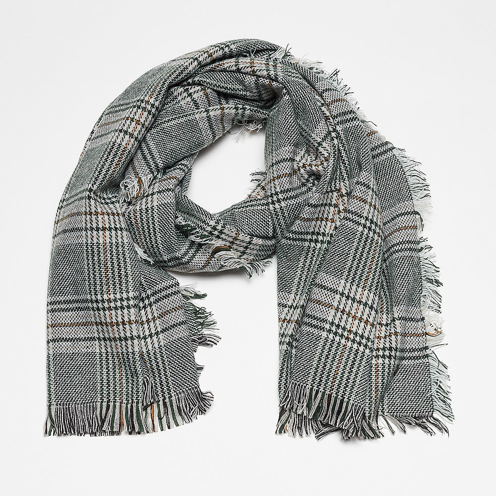 Nümph Flossie Scarf grau kariert