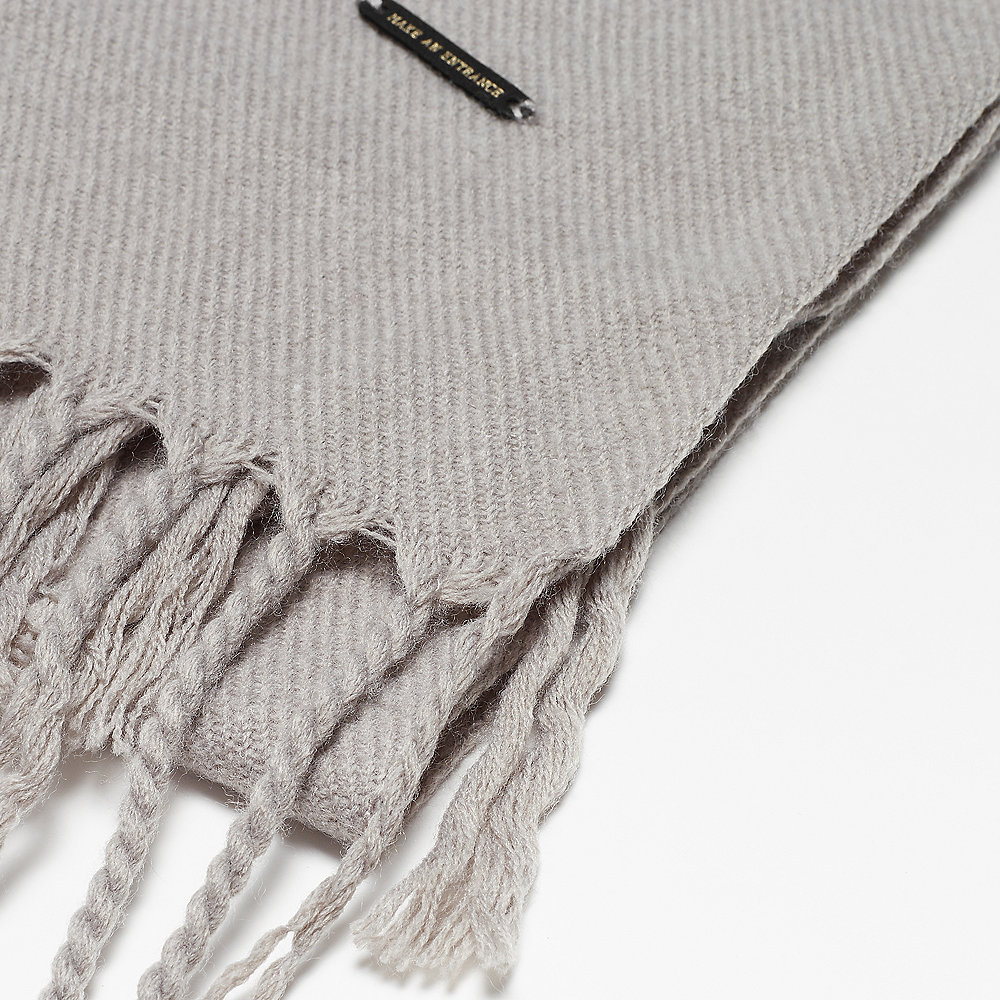 Nümph Garcelle Scarf drizzle grau