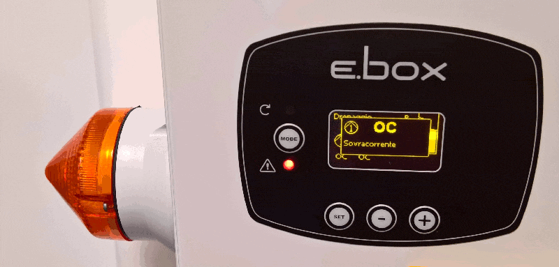 Ebox allarme