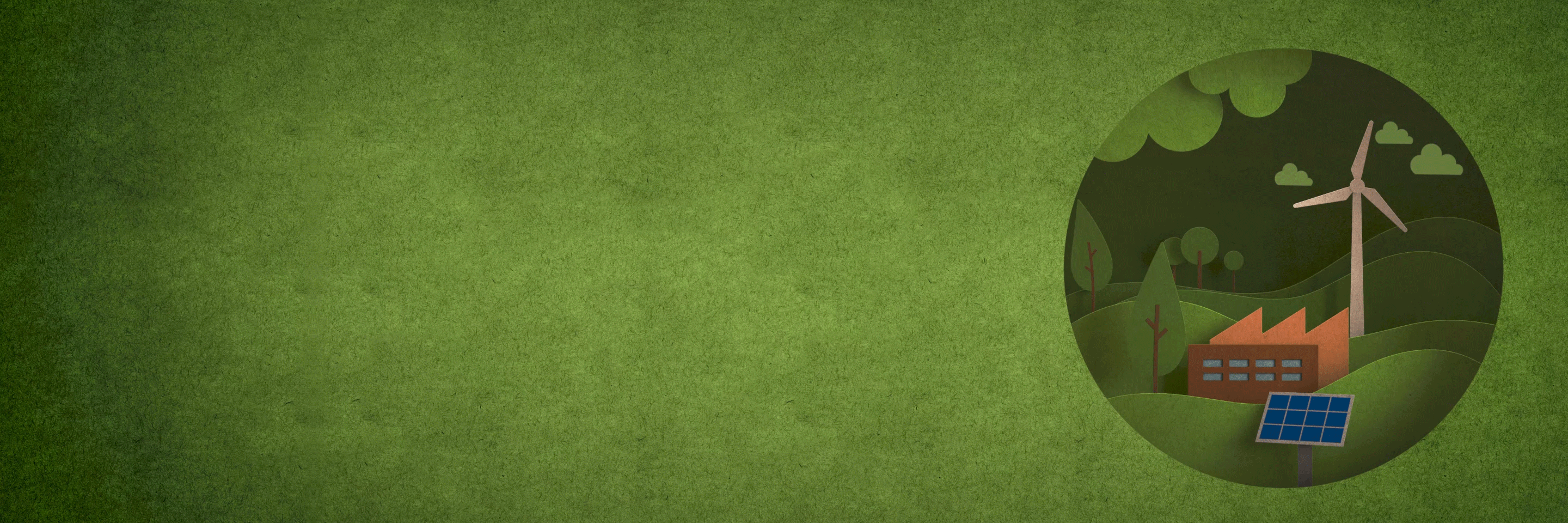 Plate in cardboard version with windmill and factory