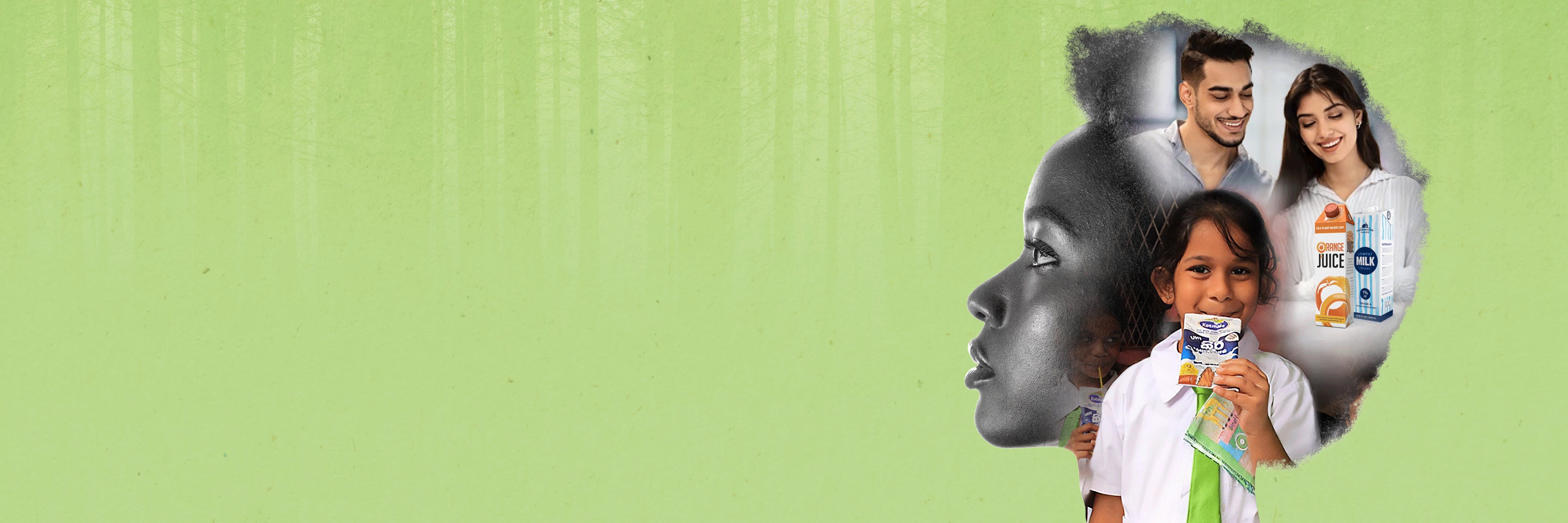 Illustration artistique et des personnes dans différentes situations