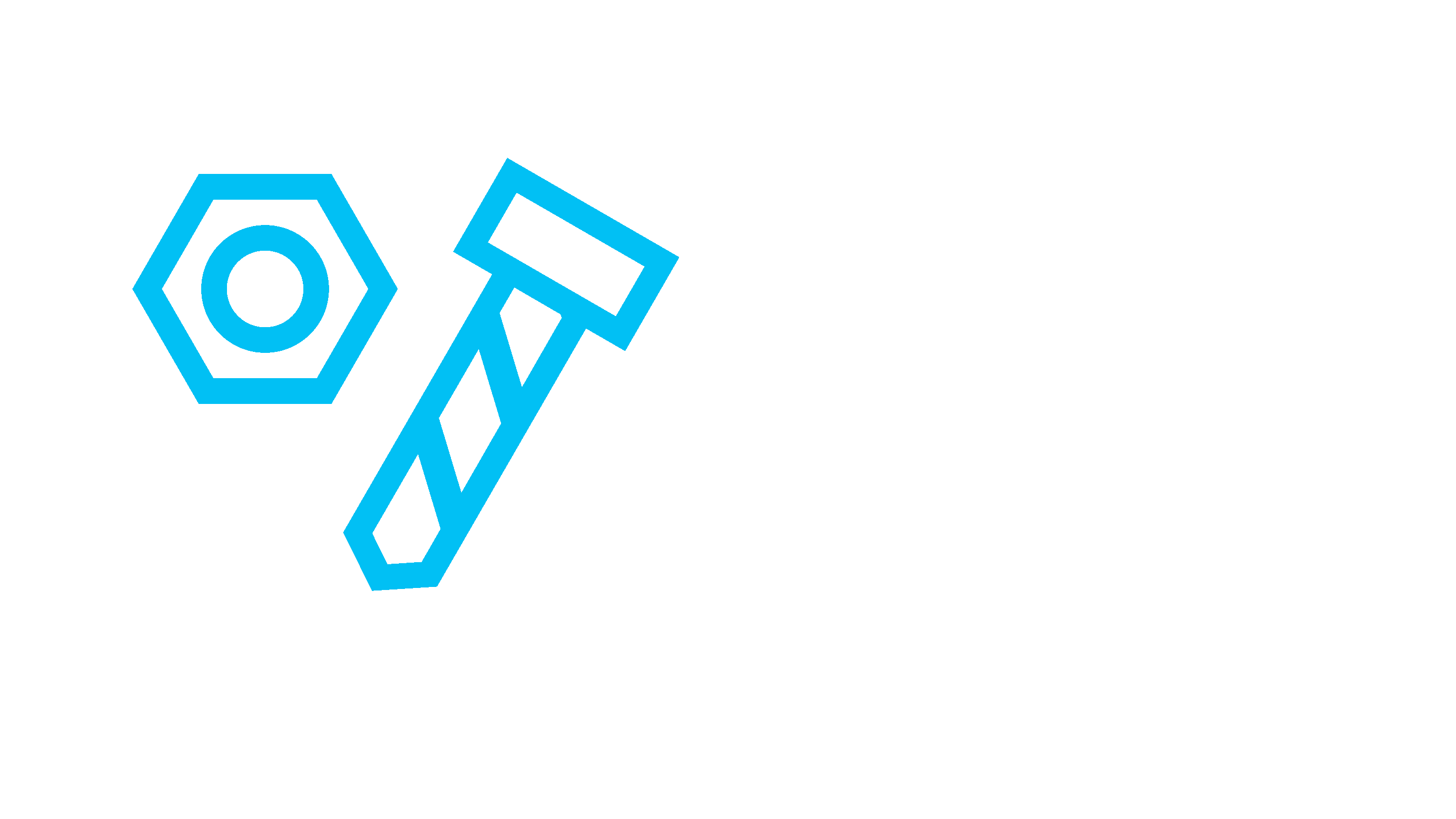 animation screw and nut, 86 000 parts