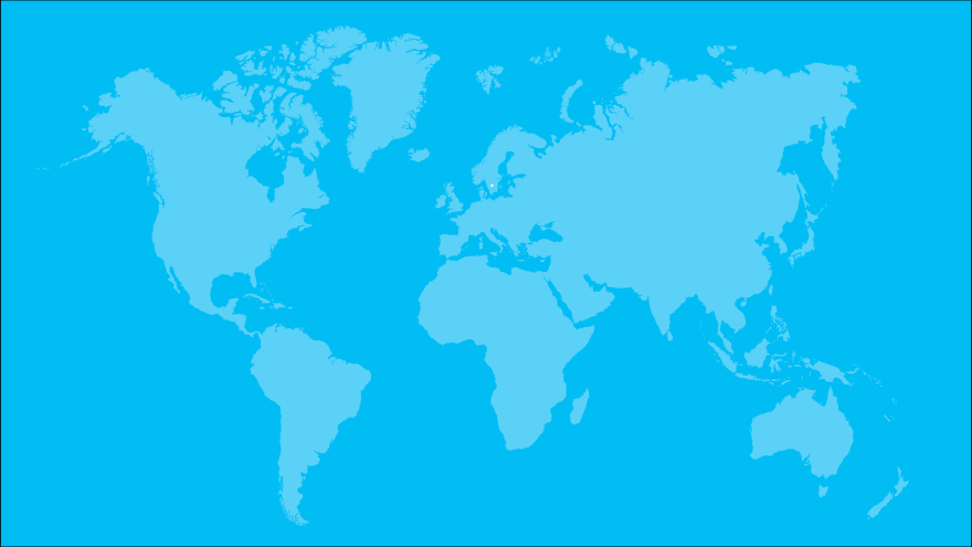 CIC locations, global map animation