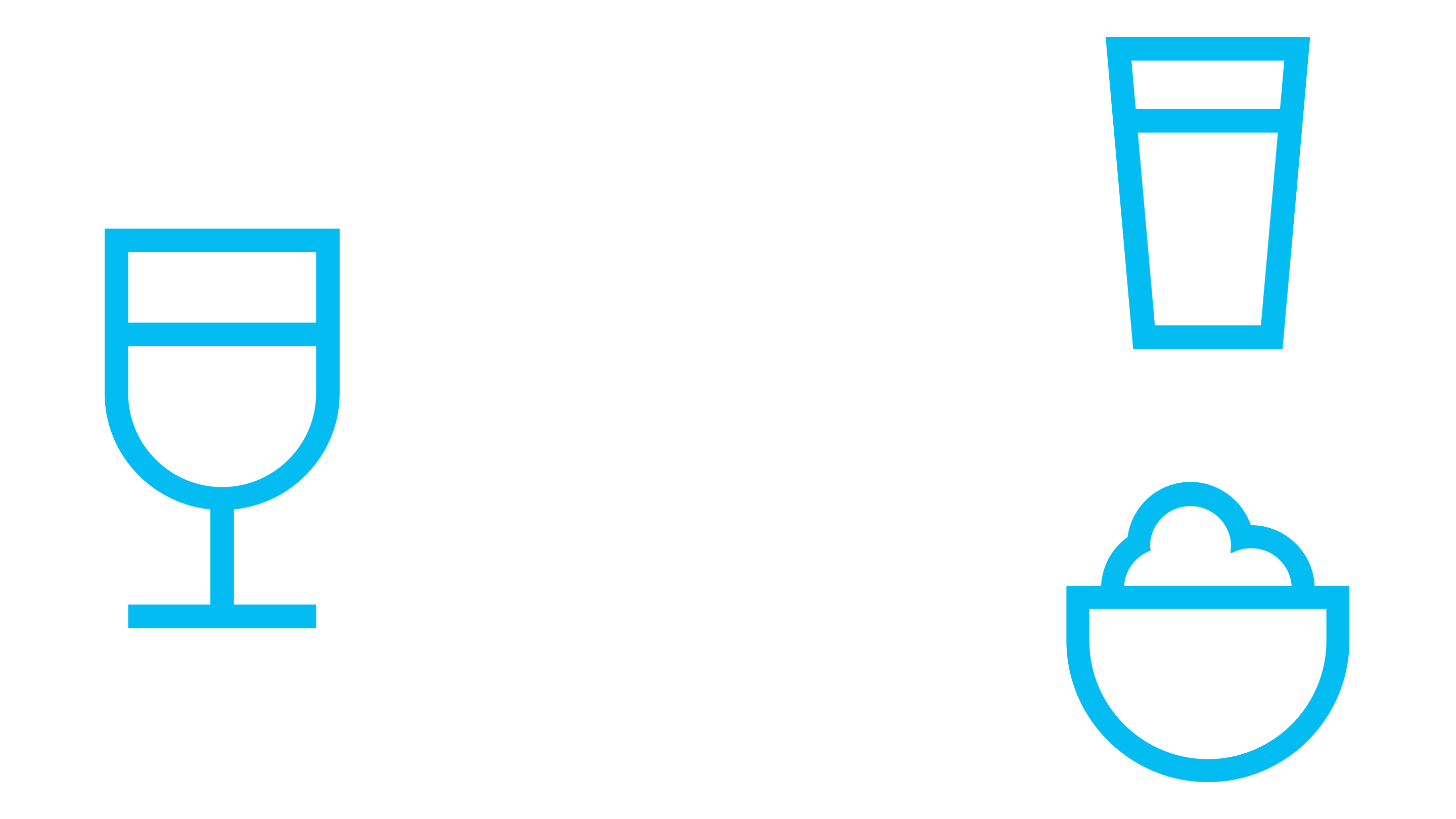 Icons, bowl and glasses