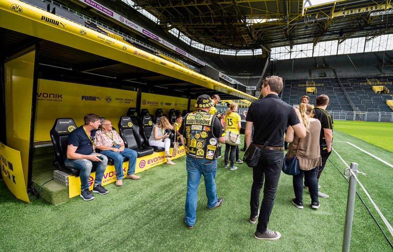 Stadium Tour at the SIGNAL IDUNA PARK
