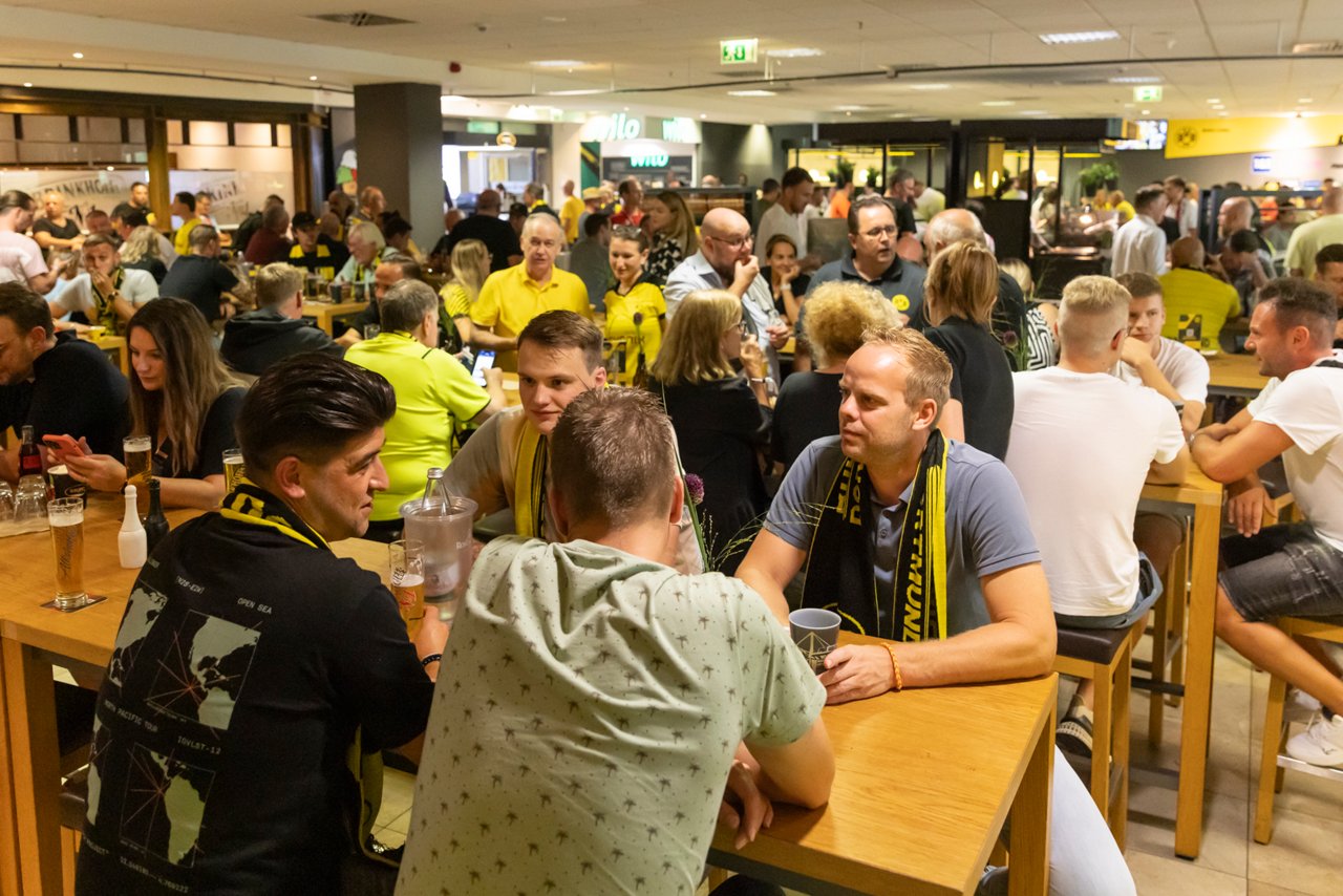 Interior view of the VIP area Borussia Park at SIGNAL IDUNA PARK.