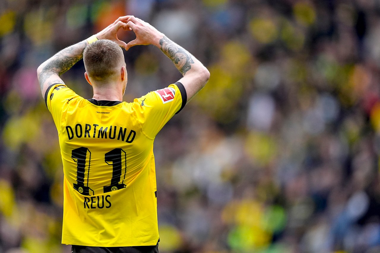 Marco Reus in a BVB jersey.