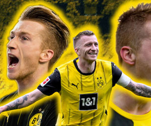 Teaser für ein BVB-TV Video mit dem Titel "Alle Tore von Marco Reus"