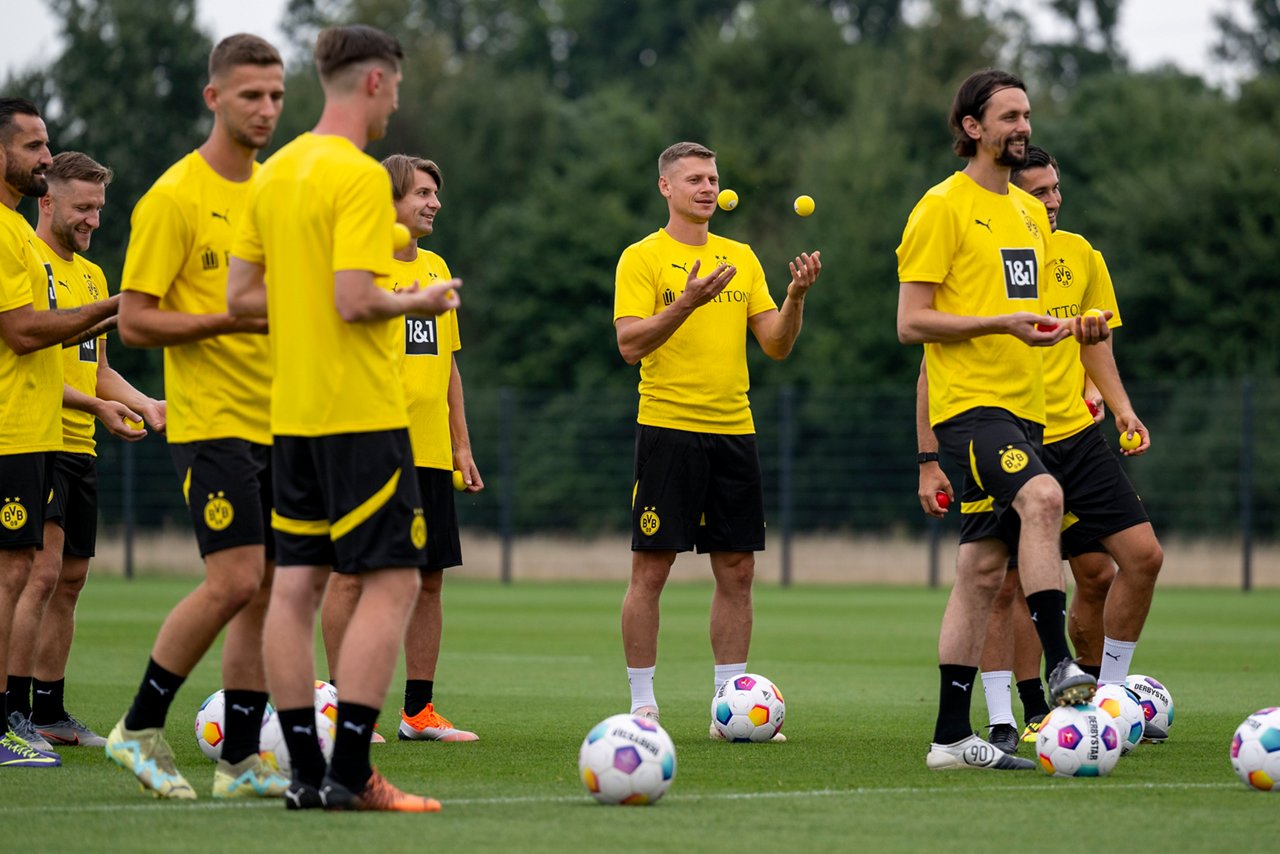 24/25, Bundesliga, Bundesligasaison, Training, Abschiedszczspiel, Abschlusstraining, Abschiedsspiel
Freitag 06.09.2024, 1. Fussball - Bundesliga Saison 24/25 - Training in Dortmund, .BV Borussia Dortmund - Training - .Lukasz Piszczek..Copyright:.Borussia Dortmund GmbH & Co. KGaA.Rheinlanddamm 207-209.44137 Dortmund..(NO IPTC-stripping allowed).EDITORIAL USE ONLY