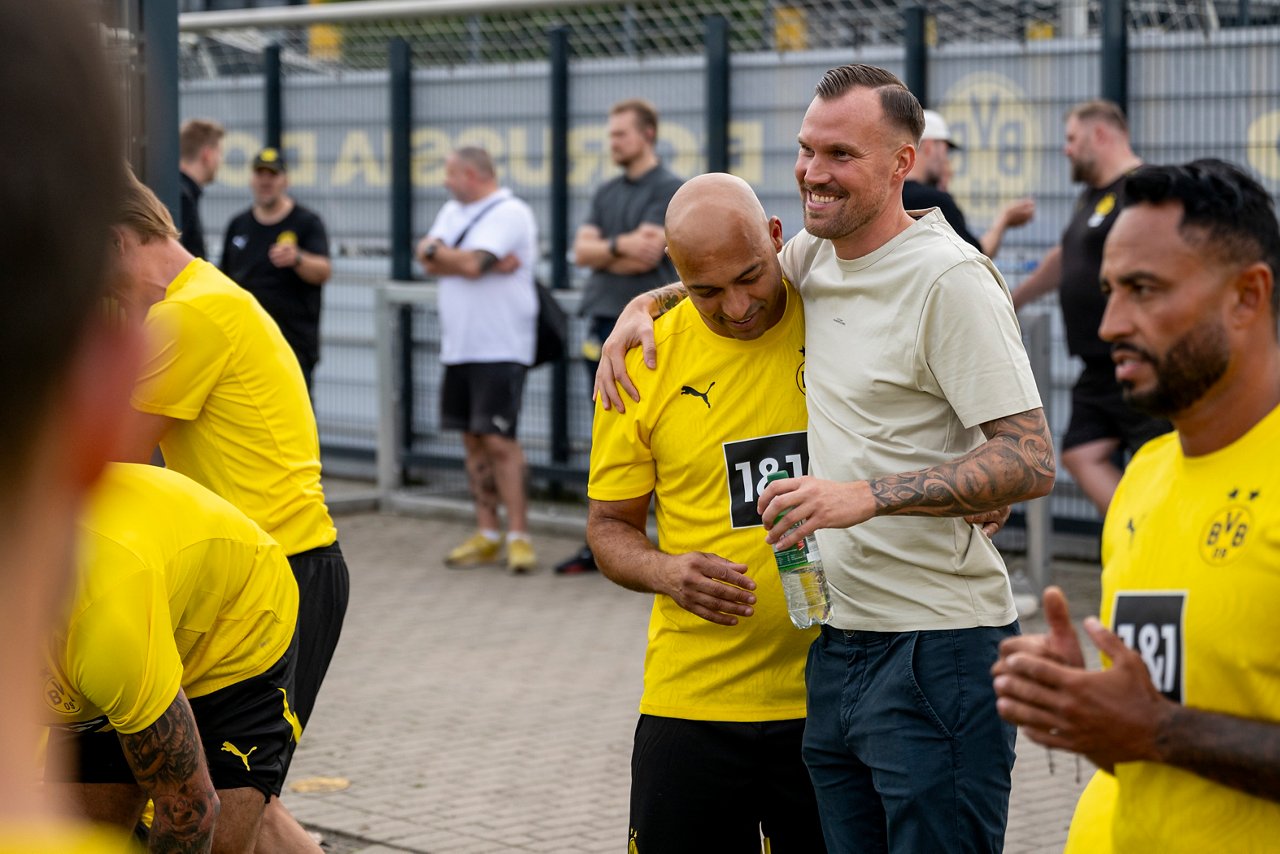 24/25, Bundesliga, Bundesligasaison, Training, Abschiedszczspiel, Abschlusstraining, Abschiedsspiel
Freitag 06.09.2024, 1. Fussball - Bundesliga Saison 24/25 - Training in Dortmund, .BV Borussia Dortmund - Training - .Dede Kevin Großkreutz..Copyright:.Borussia Dortmund GmbH & Co. KGaA.Rheinlanddamm 207-209.44137 Dortmund..(NO IPTC-stripping allowed).EDITORIAL USE ONLY