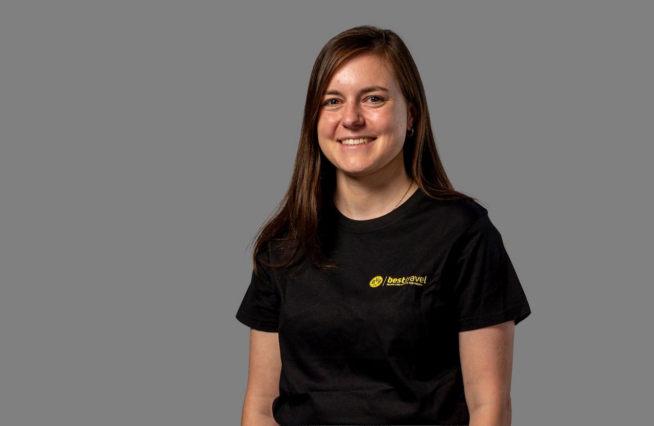 Annika Herbig, Hauptansprechpartnerin Adrenalin-Trips, Projektleitung Sports Travel.