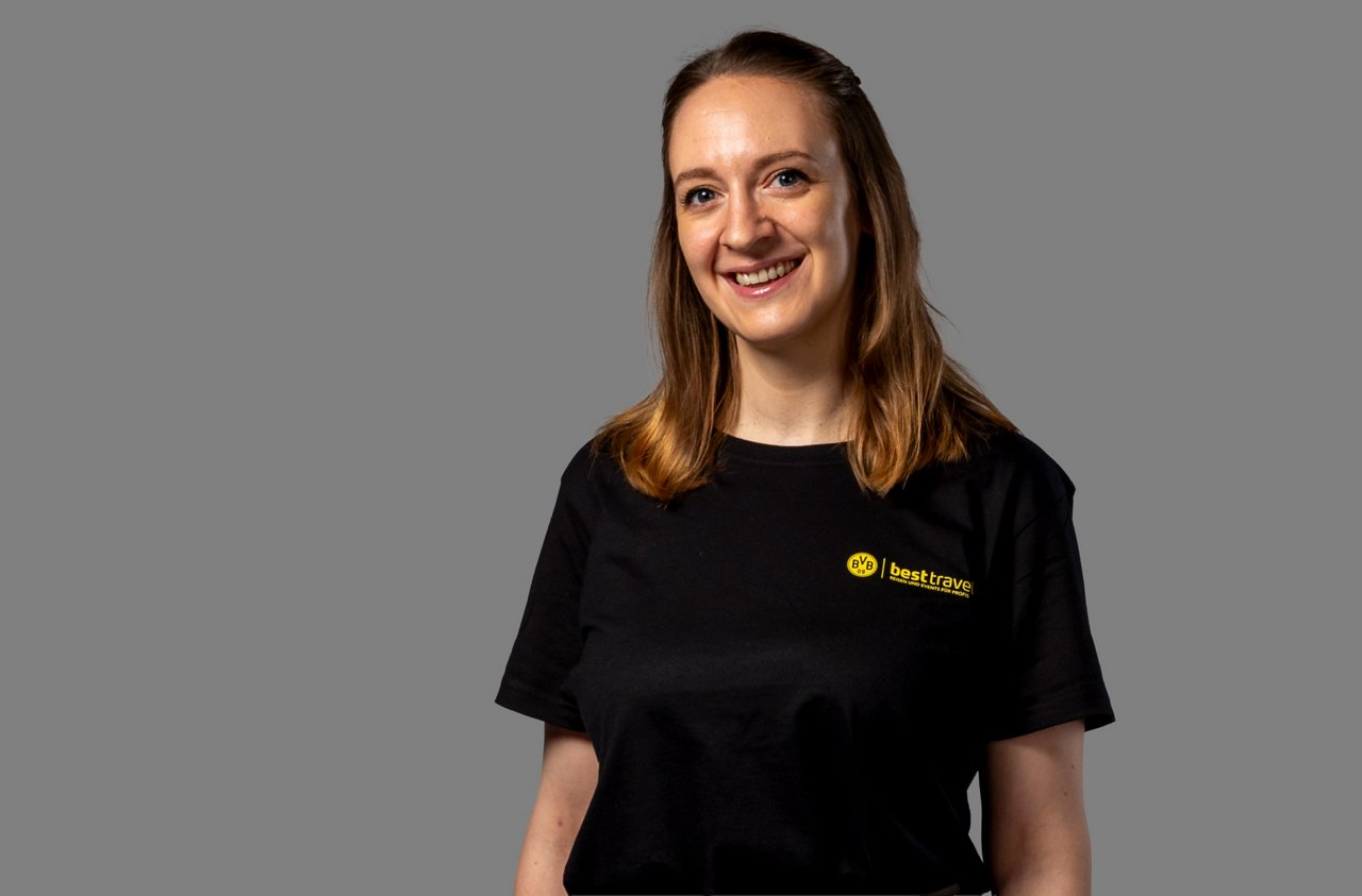 Rebecca Collmann, Teamleitung & Senior Projektleitung Sports Travel & Events.