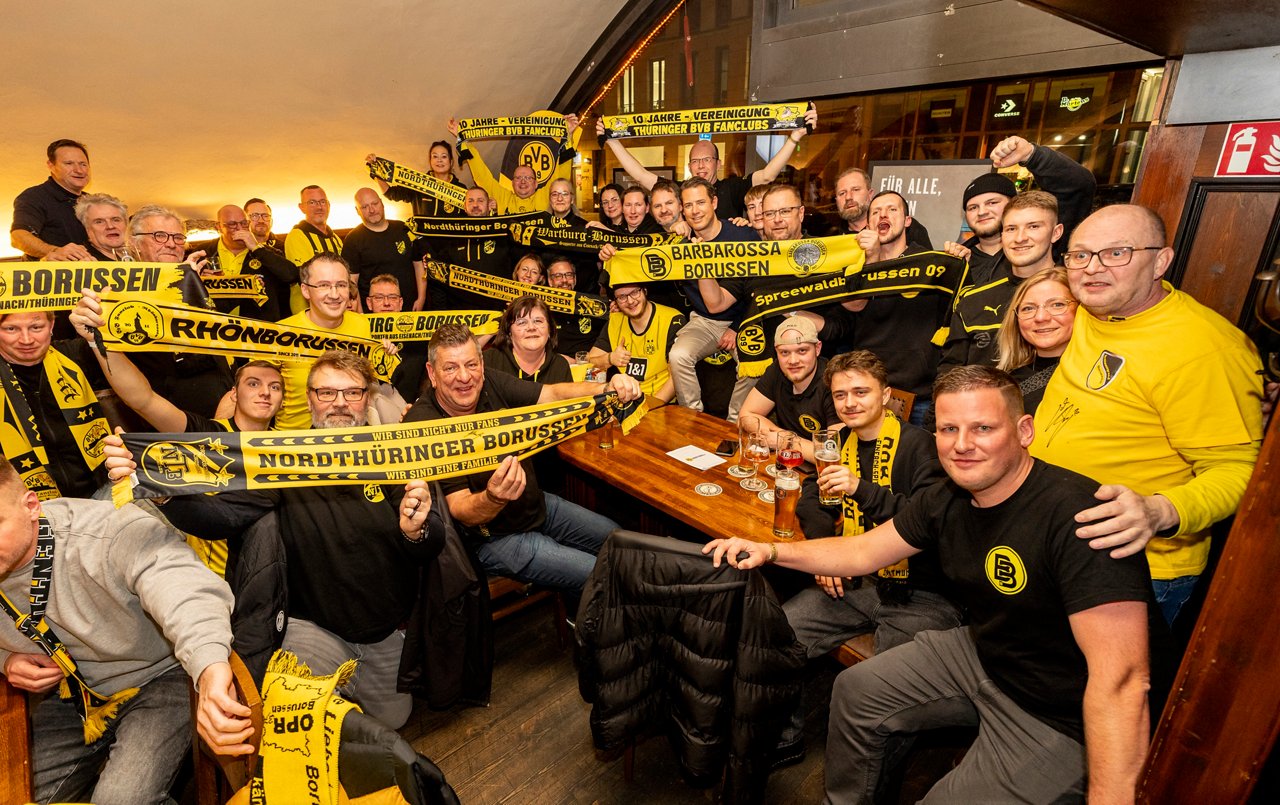 Freitag 23.01.2026, 1. Fussball - Bundesliga Saison 25/26 - in Berlin, BV Borussia DortmundBVB-Regionaltreffen Berlin, BVB-FanclubsCopyright:Borussia Dortmund GmbH & Co. KGaARheinlanddamm 207-20944137 Dortmund (NO IPTC-stripping allowed) EDITORIAL USE ONLY