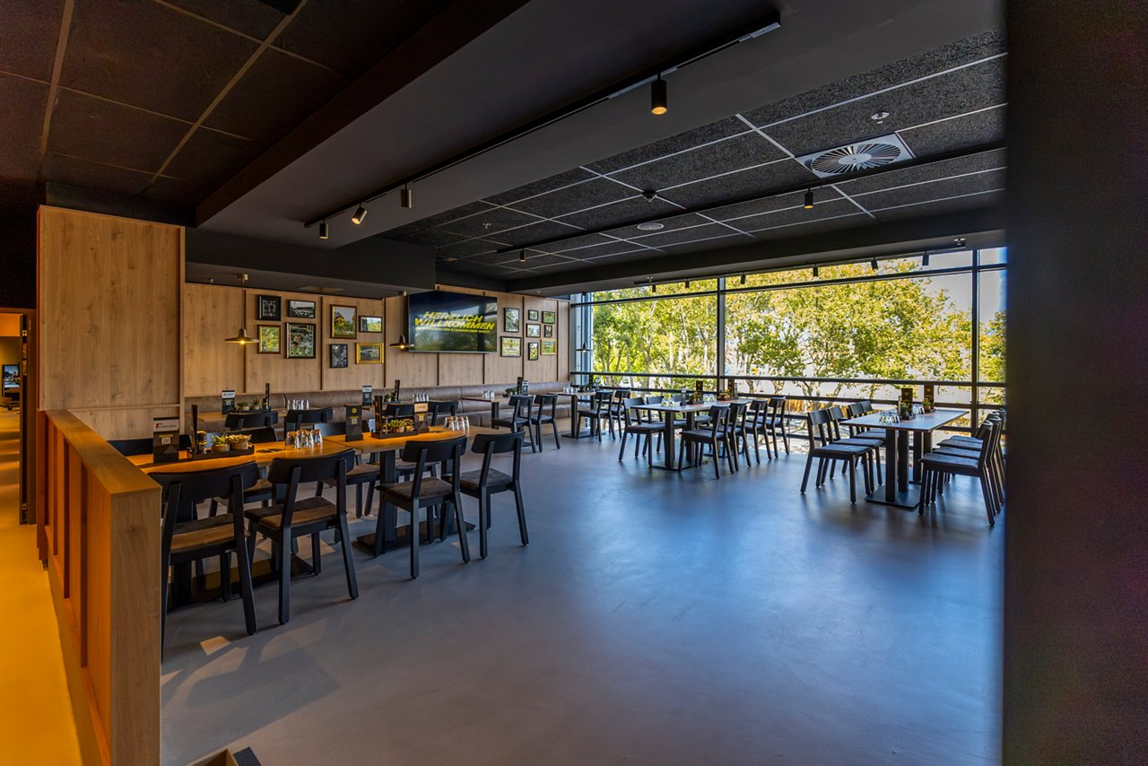 Interior view of the VIP area Borussia Park.