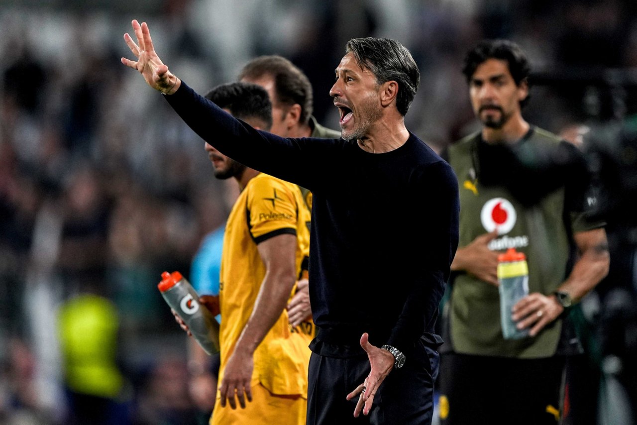 Niko Kovac gibt lautstarke Anweisungen.