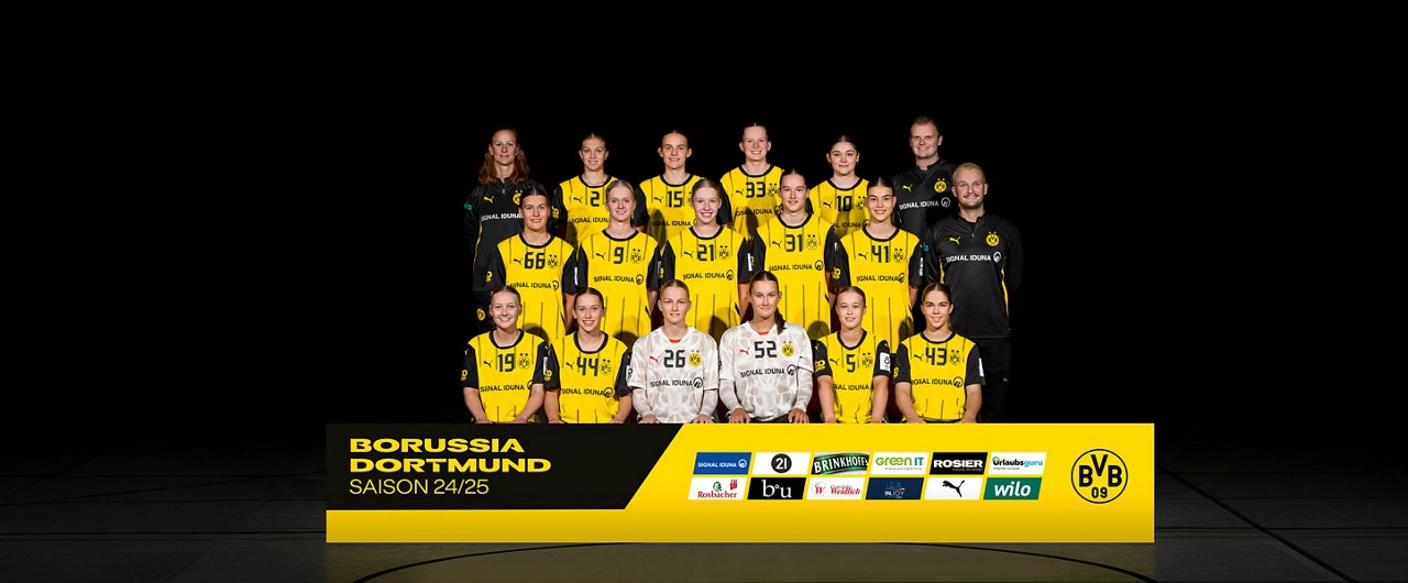 Team foto of 2nd bvb handball women saison 24/25