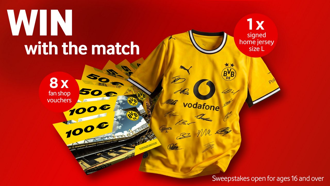 Prizes in Fan Mode: Signed jersey and Fanshop gift cards