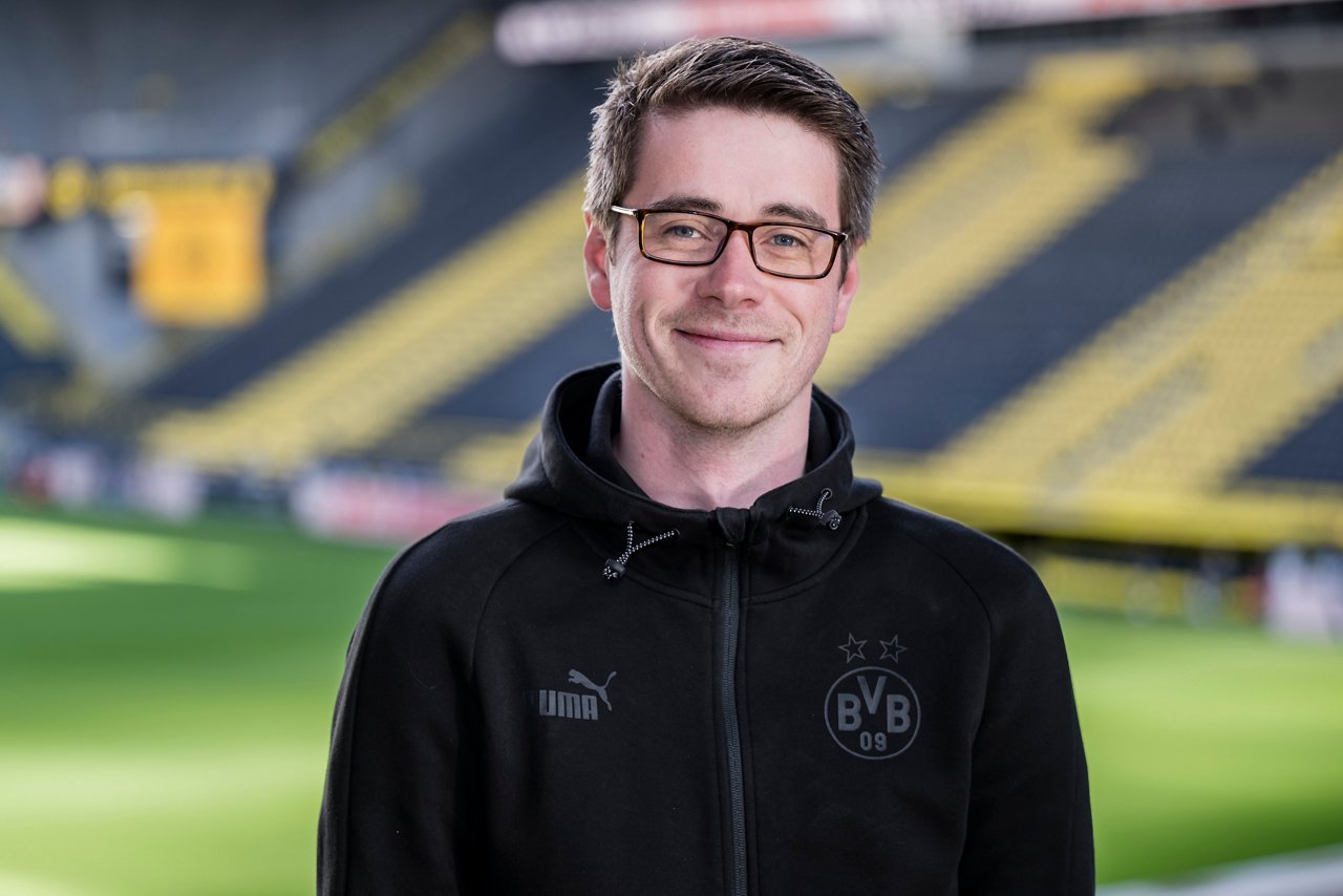 Bendedikt Watermeier, Leiter der Abteilung Fanangelegenheiten.