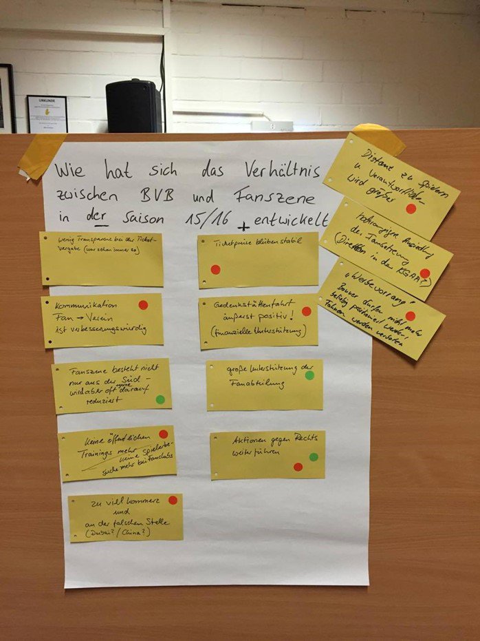 Vorbereitung Fanrat-Termin mit Herrn Dr. Hockenjos