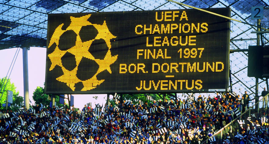 BVB against Juventus Turin Champions-League 1997