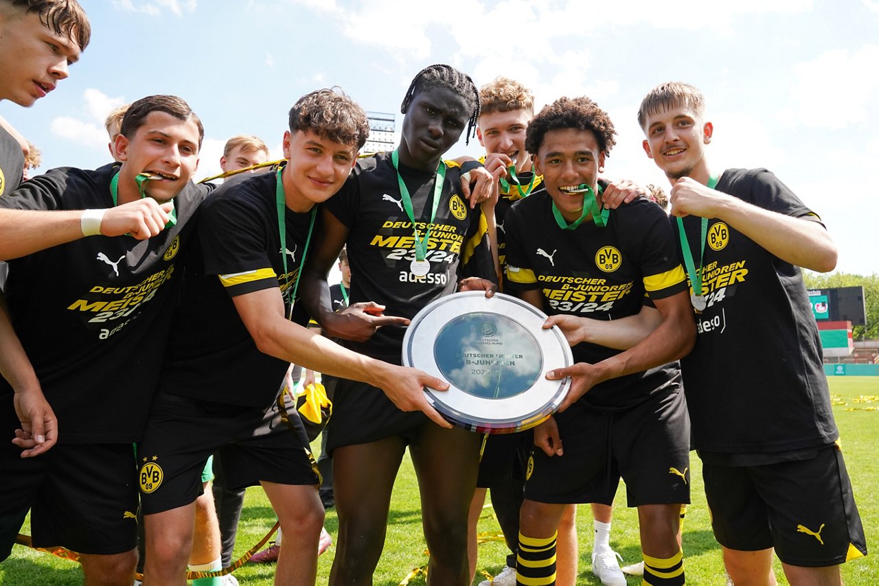 Win of the German Championship of BVB Under 17