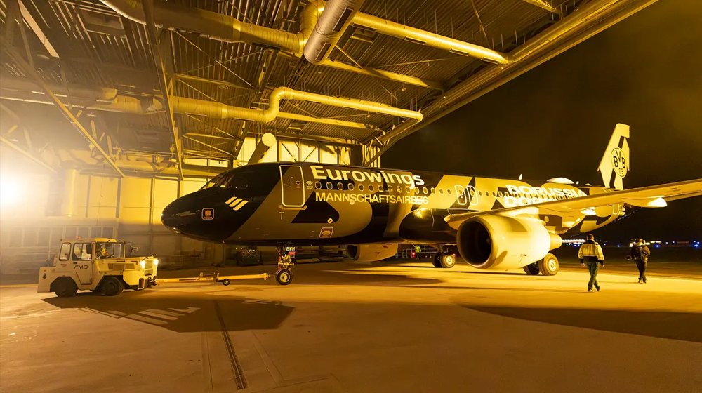 Eurowings - Our new arrival in black&yellow