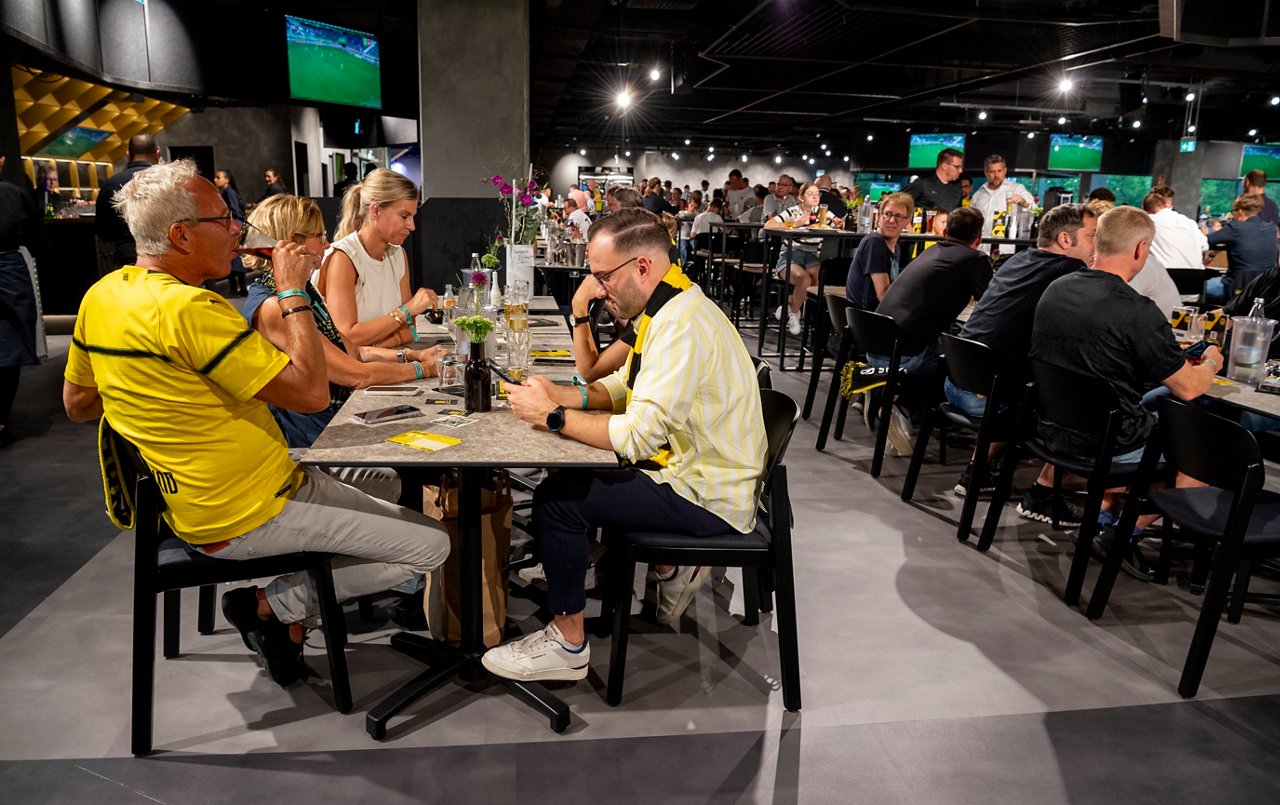 People at an Event at SIGNAL IDUNA PARK